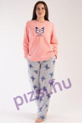 Vienetta Extra méretű polár think positive hosszúnadrágos női pizsama (NPI2628 1XL)