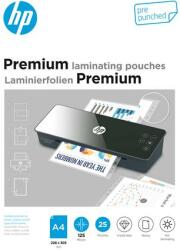 HP Meleglamináló fólia, 125 mikron, A4, fényes, 25 db, HP Premium (9122) - molnarpapir