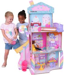 KidKraft Casuta de joaca din lemn pentru papusi Candy Castle (KK20242) - ookee