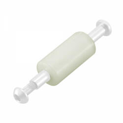 krasscom Tub de plastic pentru surub sistem de pliere trotineta electrica scuter Kugoo S1 / S2 / S3, alb (KUGO012)