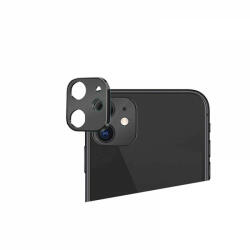 HIMO Folie protectie camera sticla securizata si rama metal pentru iPhone 11, negru (GCAM001)
