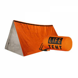 krasscom Cort Life Tent, supravietuire, 2 persoane, termoizolant, paracord, rezistent la apa, vant si zapada (SAFE009)