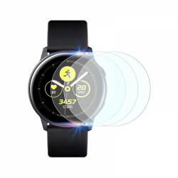 krasscom Set 3 folii de protectie ecran pentru Samsung Galaxy Watch Active 2, 44mm, 1.4 inch full size din hidrogel (GLAFIS016)