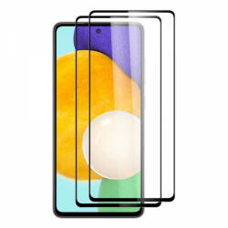HIMO Set 2 folii protectie sticla securizata fullsize pentru Samsung Galaxy A52 4G SM-A525/ 5G , negru (SETGLASS133)