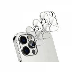 HIMO Set 3 folii protectie camera sticla securizata pentru iPhone 12 Pro, transparenta (SETGCAM016)