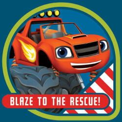 4home Prosop magic de copii Blaze Monster Truck, 30 x 30 cm