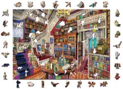 Wooden City - Puzzle Aimee Stewart: Wish Upon a Wooden Bookshop - 1 000 piese Puzzle