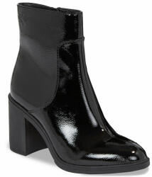 Calvin Klein Jeans Bokacsizma Mid Block Heel Boot Naplak Wn YW0YW01258 Fekete (Mid Block Heel Boot Naplak Wn YW0YW01258)