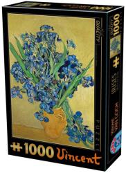 D-Toys - Puzzle Vincent van Gogh: Irisuri - 1 000 piese