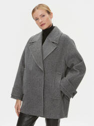 IVY & OAK Gyapjú kabát Carly Sue IO1123F1116 Szürke Loose Fit (Carly Sue IO1123F1116)