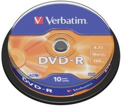 Verbatim DVD Verbatim DVD-R 4.7 GB 16x 43523 (43523)