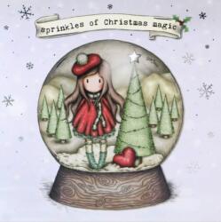 Santoro Коледна картичка Santoro Gorjuss - Snowglobe (XGJ006)