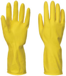 Portwest Háztartási latex védőkesztyű (12 pár) (A800YERXL)