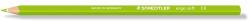 STAEDTLER Színes ceruza, háromszögletű, STAEDTLER Ergo Soft 157 , világoszöld (157-50) - irodaszermost