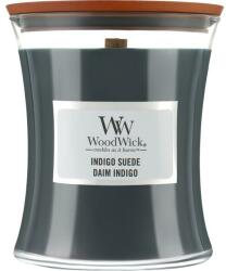 WoodWick Lumânare aromată - WoodWick Indigo Suede Candle 85 g