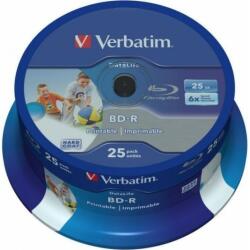 Verbatim Disc Blu-ray Verbatim BD-R SL Datalife 25GB 6x 43811 (43811)