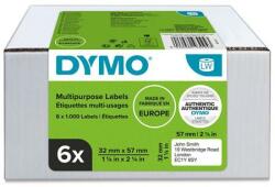 DYMO Etikett, LW nyomtatóhoz, 32x57 mm, 1000 db etikett, DYMO (2093094)