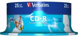 Verbatim CD Verbatim CD-R 700 MB 52x Inkjet printable 43439 (43439)