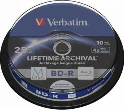 Verbatim Disc Blu-ray Verbatim MDISC Lifetime Archival BD-R 25GB 4x 43825 (43825)