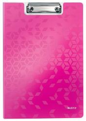 LEITZ Felírótábla, fedeles, A4, LEITZ Wow , rózsaszín (41990023) - irodaszermost