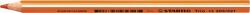 STABILO Színes ceruza, háromszögletű, vastag, STABILO Trio thick , narancssárga (203/221)
