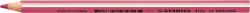STABILO Színes ceruza, háromszögletű, vastag, STABILO Trio thick , rózsaszín (203/350) - irodaszermost
