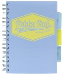 Pukka Pad Spirálfüzet, A5, vonalas, 100 lap, PUKKA PAD Pastel project book , vegyes szín (8631-PST) - irodaszermost