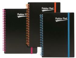 Pukka Pad Spirálfüzet, A5, vonalas, 100 lap, PUKKA PAD, Neon notepad (7663-PPN) - irodaszermost