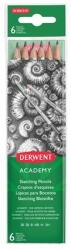 Derwent Grafitceruza szett, hatszögletű, DERWENT Academy , 6 különböző keménység (2300086) - irodaszermost