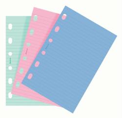 FILOFAX Kalendárium betét, jegyzetlap, personal méret, vonalas, FILOFAX, vegyes szín (FX-130507) - irodaszermost