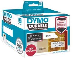 DYMO Etikett, tartós, LW nyomtatóhoz, 25x89 mm, 700 db etikett, DYMO (2112285)