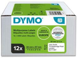 DYMO Etikett, LW nyomtatóhoz, 32x57 mm, 1000 db etikett, DYMO (2093095) - irodaszermost