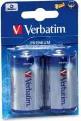 Verbatim Baterie Verbatim D-LR20 Alkaline 49923 (49923) Baterii de unica folosinta