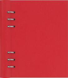 FILOFAX Tervező, naptár és füzet betéttel, A5, FILOFAX Clipbook Classic , piros (FX-023615) - irodaszermost