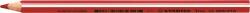 STABILO Színes ceruza, háromszögletű, vastag, STABILO Trio thick , piros (203/310)
