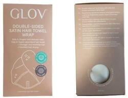 Glov Prosop din satin pentru păr, față-verso, bej - Glov Double-Sided Satin Hair Towel Wrap Beige