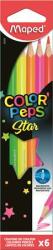 Maped Színes ceruza készlet, háromszögletű, MAPED Color Peps Star Fluo , 6 különböző szín (832003) - irodaszermost