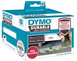 DYMO Etikett, tartós, LW nyomtatóhoz, 59x190 mm, 170 db etikett, DYMO (2112288)