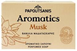 Papoutsanis Sapun Solid cu Mosc - Musk Aromatics, Papoutsanis, 100 g