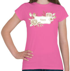 printfashion Dóra - Női póló - Rózsaszín (2842886)