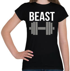 printfashion BEAST - Női póló - Fekete (540056)
