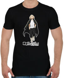 printfashion Tokyo Revengers - Mikey - Férfi póló - Fekete (14865214)