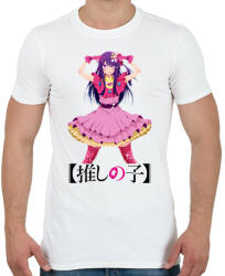 printfashion Oshi no Ko - Ai Hoshino - Férfi póló - Fehér (14857119)