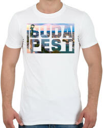 printfashion Budapest 4 - Férfi póló - Fehér (12576705)