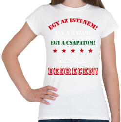 printfashion Debrecen - Női póló - Fehér (2840941)
