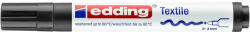Textilfilc 2-3mm, kerek Edding 4500 fekete