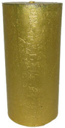 GYD Gyertya rusztikus adventi arany színű 5 cm X 10 cm, 4db/csomag