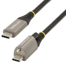 StarTech Cablu de date Startech USB31CCTLKV50CM, USB-C - USB-C, 0.15m, Black (USB31CCTLKV50CM)
