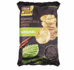 RiceUP! Barnarizs chips, 60 g, RICE UP, wasabi (3800233072006) - irodaszermost