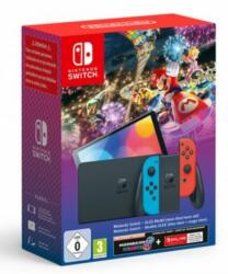 Nintendo Switch OLED Model + Mario Kart 8 Deluxe + 12 month NSO Pass Játékkonzol
